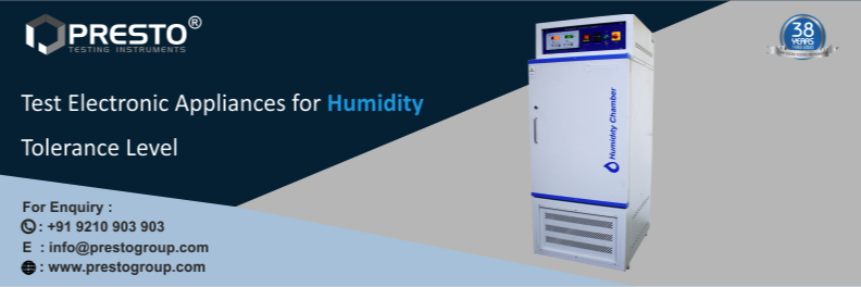 Test Electronic Appliances for Humidity Tolerance Level